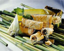 Delicous Vietnamese food - spring rolls vietnam package tours